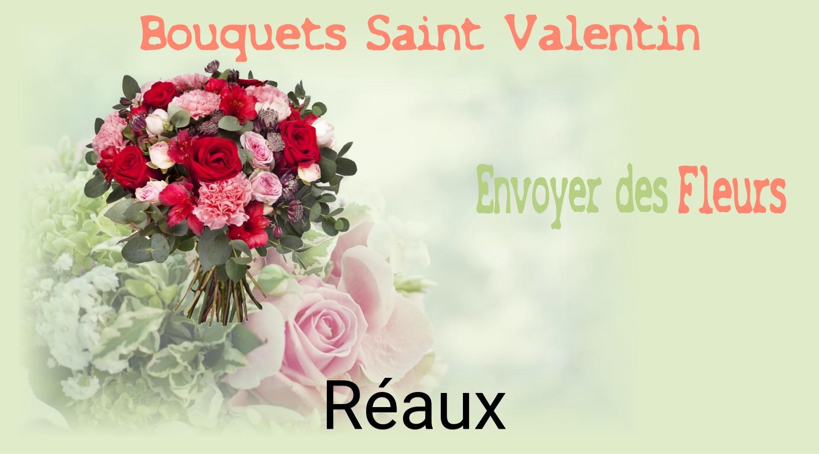 Roses de Saint-Valentin livrées à Réaux